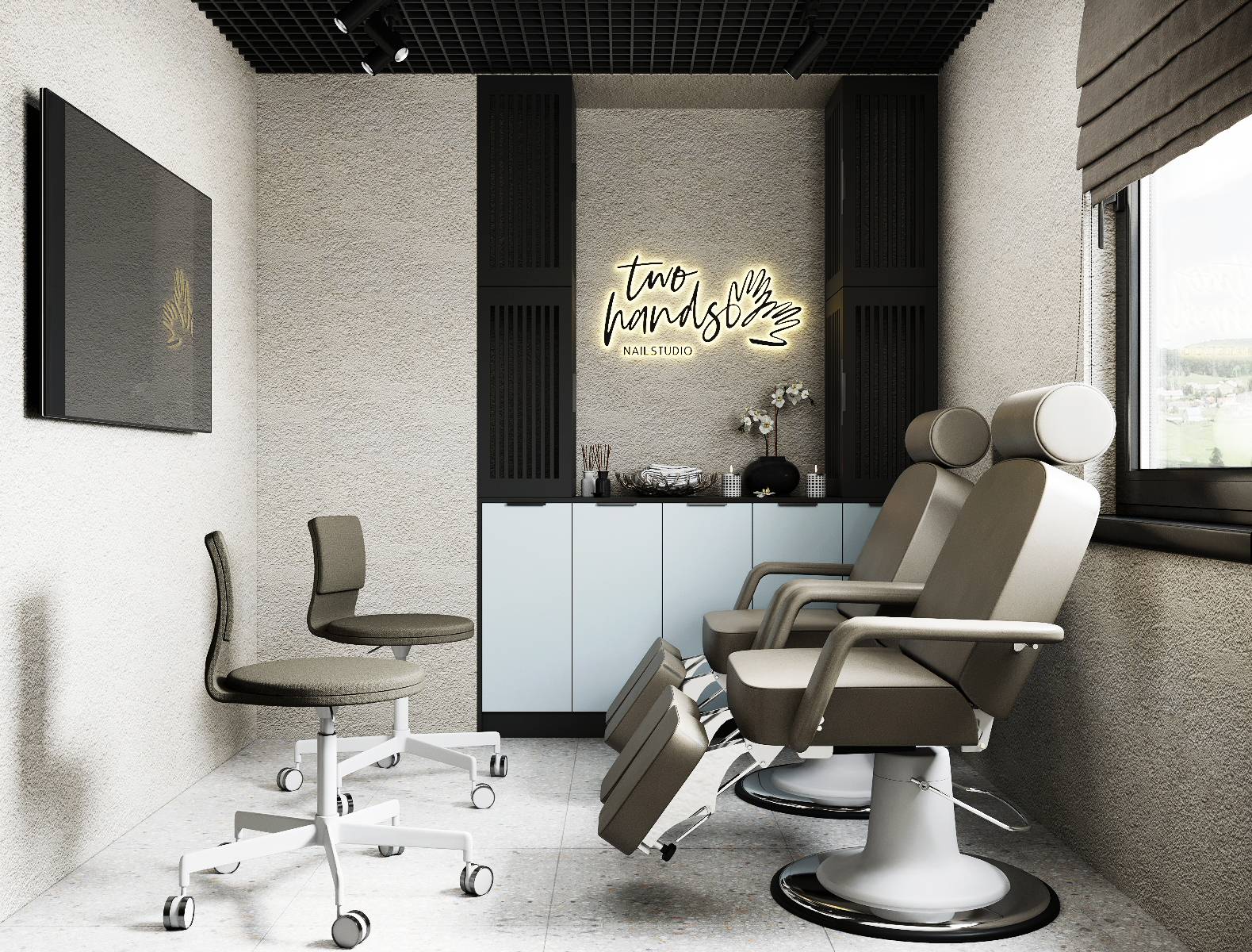 Салон маникюра в центре города