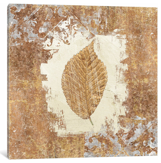 Art Print Gilded Leaf V by Avery Tillmon