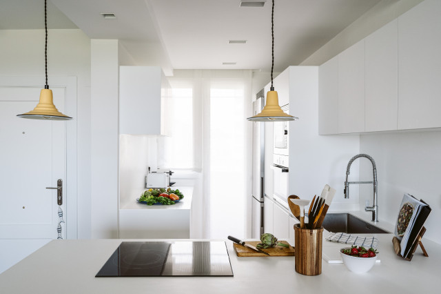 Apartamento en la Playa coastal-kitchen