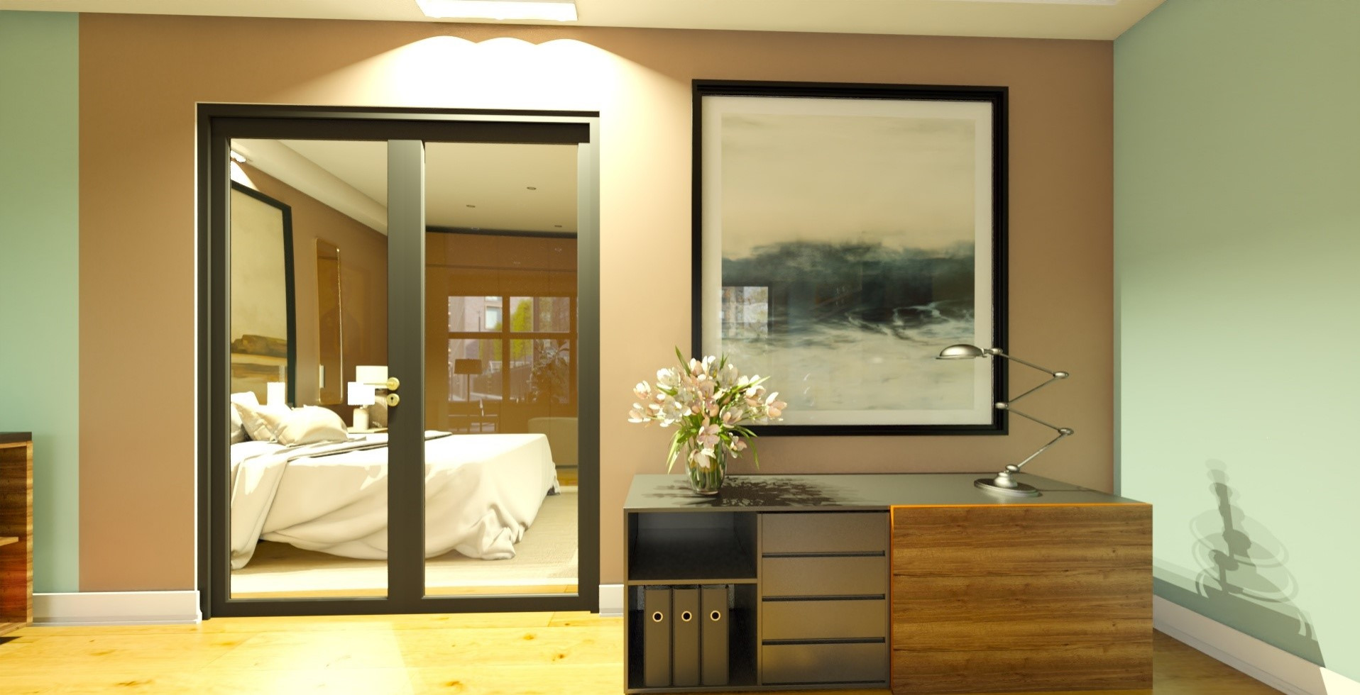 Loft 300 m² dans un immeuble d'affaires réhabilité.