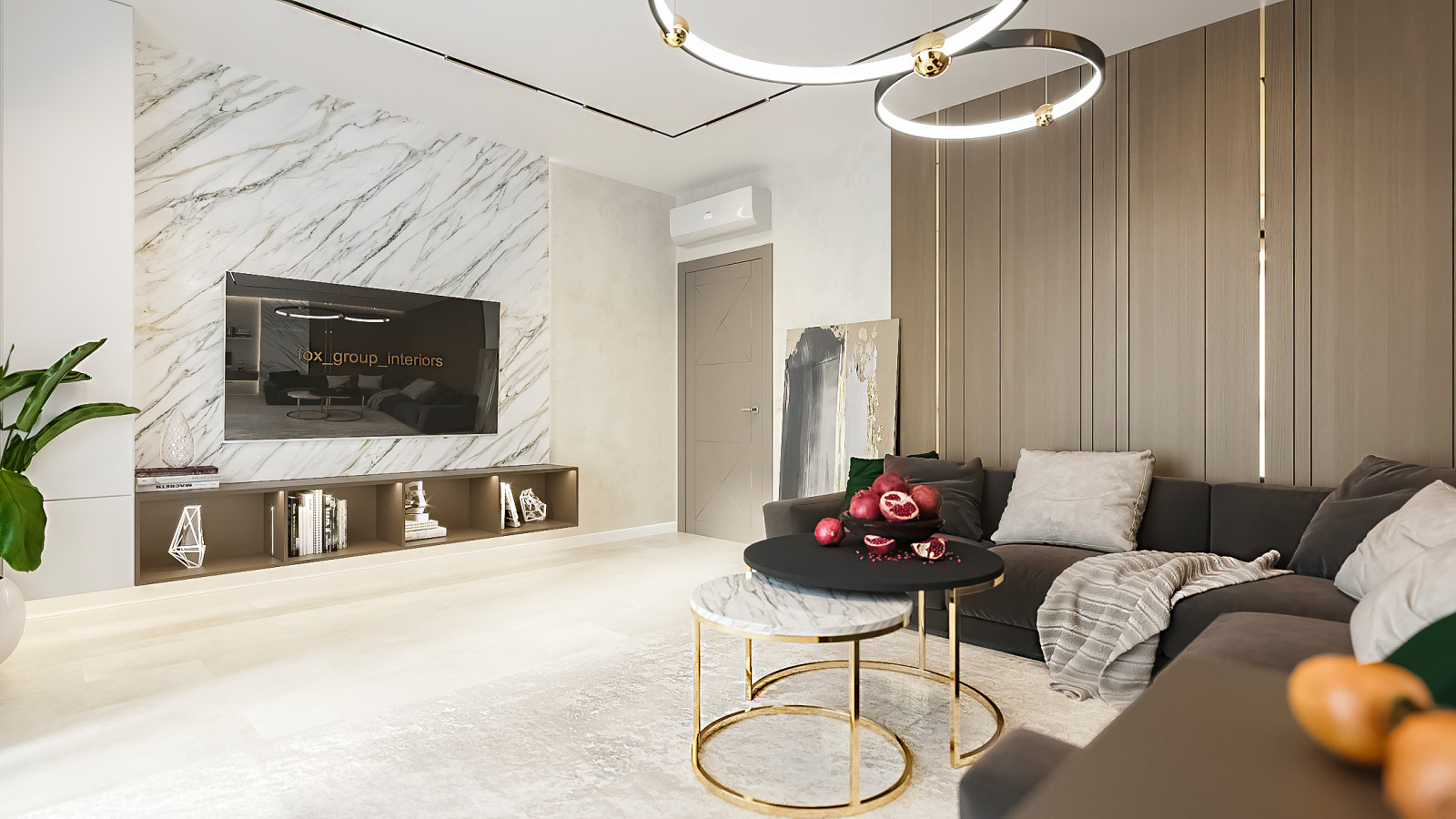 Двухкомнатная квартира для успешного молодого человека