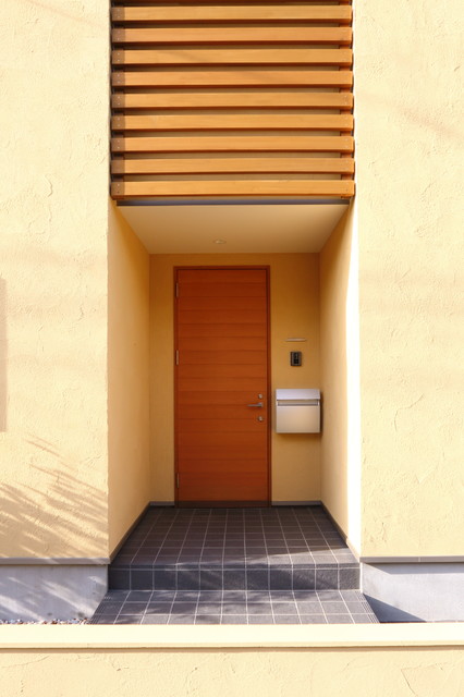 富士見の家「サンクンリビングの家」 facade