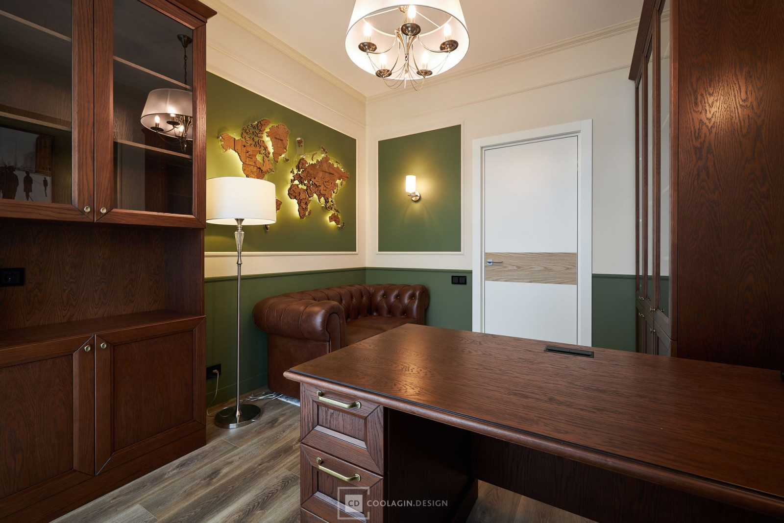 Современный интерьер с элементами советского шика