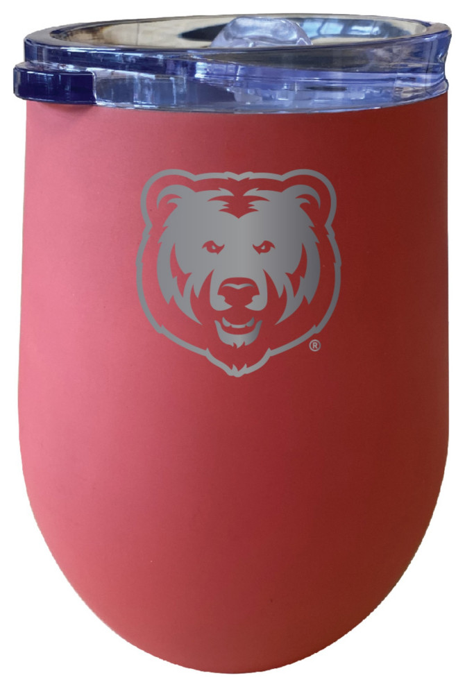 Northern Colorado Bears 12 Oz Insulated Wine Stainless Steel Tumbler Coral