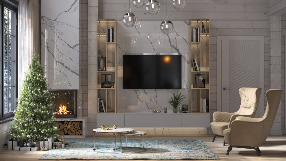 Дом из бруса в КП Перелески