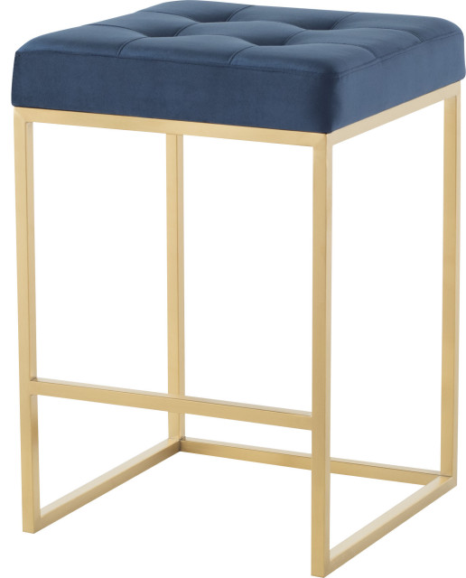 Chi Counter Stool Peacock, Gold