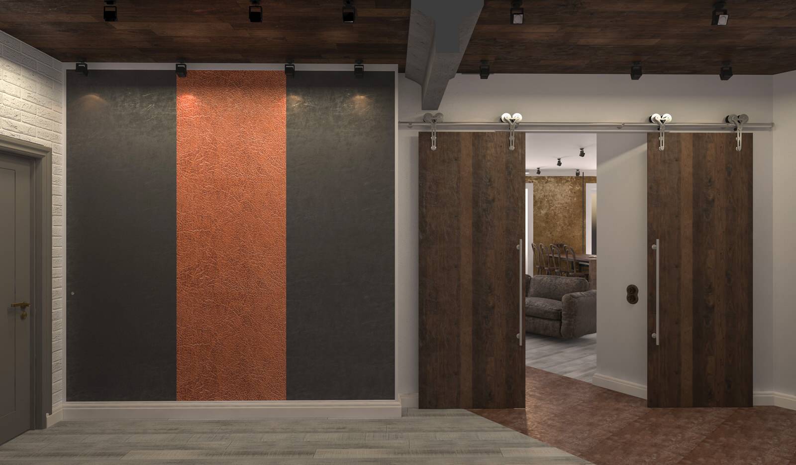 Интерьер квартиры в стиле LOFT