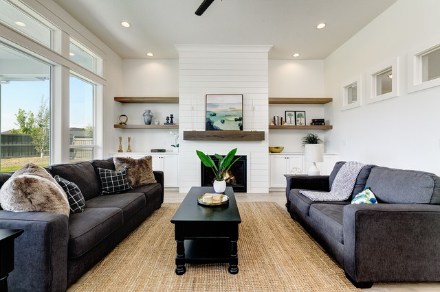 Catalina Plus Model transitional-living-room
