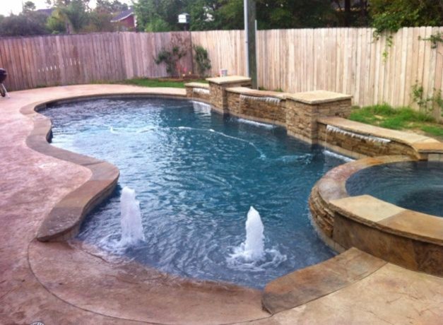 Zero Entry Pools - Contemporary - Pool - Omaha - by Premier Pools and Spas