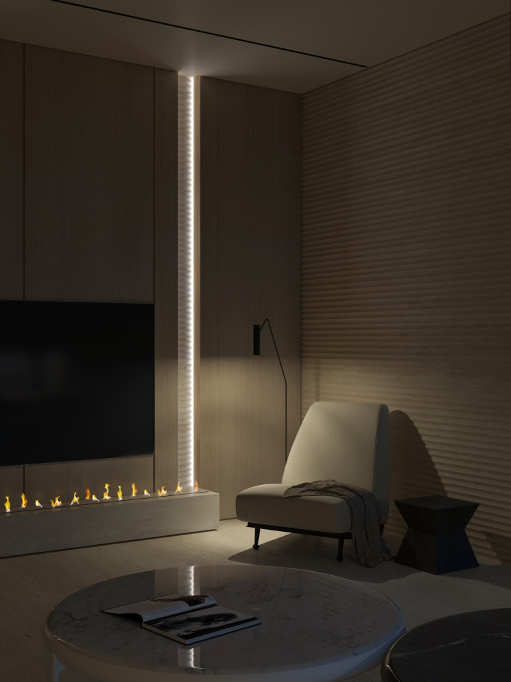 Интерьер СПА-2 в частной резиденции.