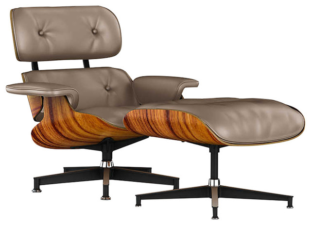 Eames Lounge Chair And Ottoman By Herman Miller Midcentury Eames Lounge Chair And Ottoman By Herman Miller Santos Palisander Color Soot