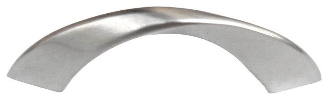 Celeste Twister Cabinet Handle Brushed Nickel Solid Zinc, 3"
