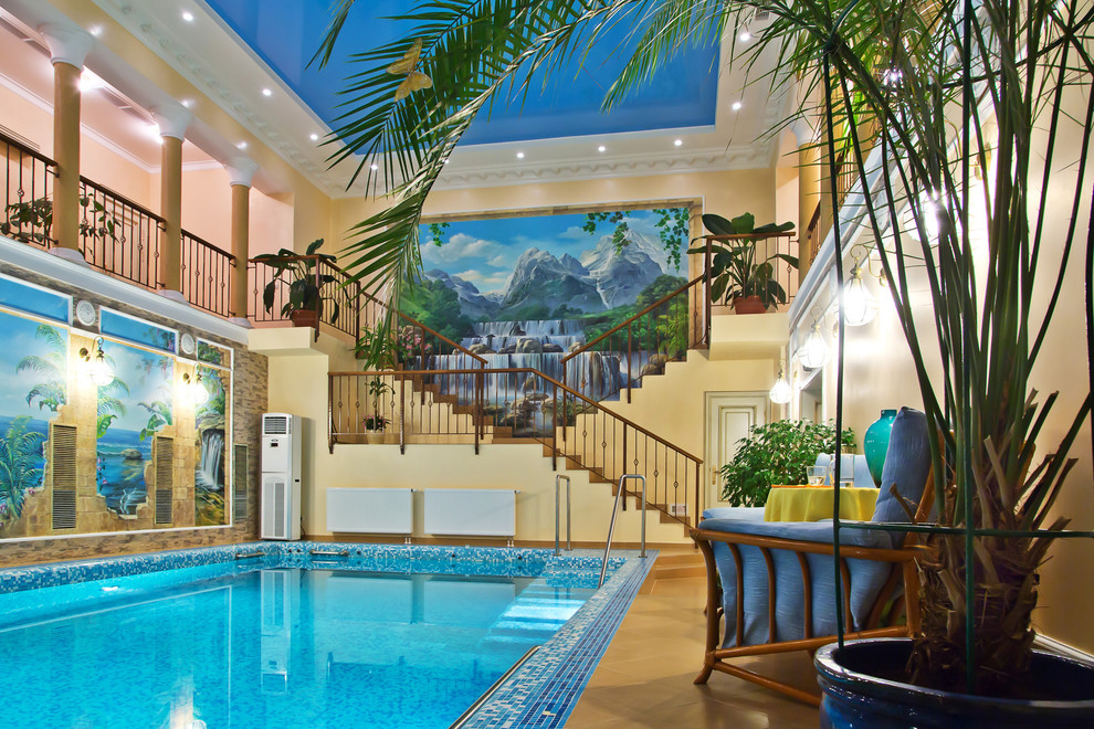 Дизайн загородного дома (850 м2) в классическом стиле