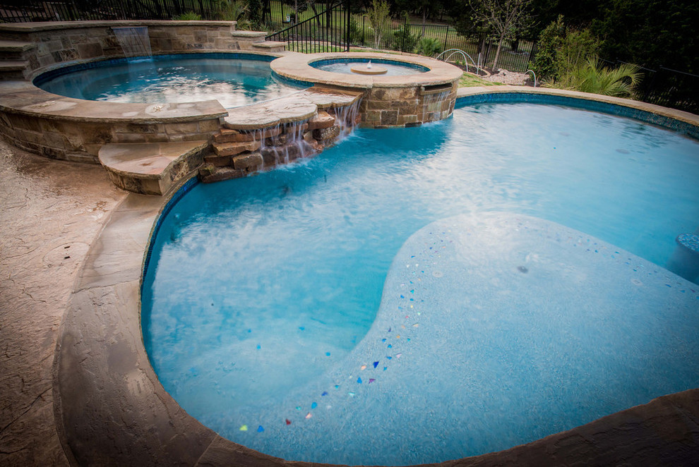 Pool - eclectic pool idea in Austin