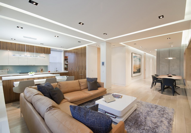 Upper West Side Combo contemporary-living-room