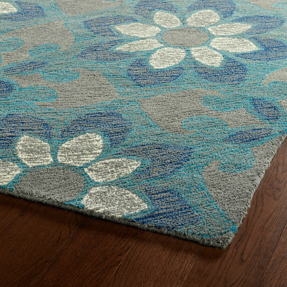 Kaleen Hand-Tufted Montage Collection Rug, 5'x7'9"