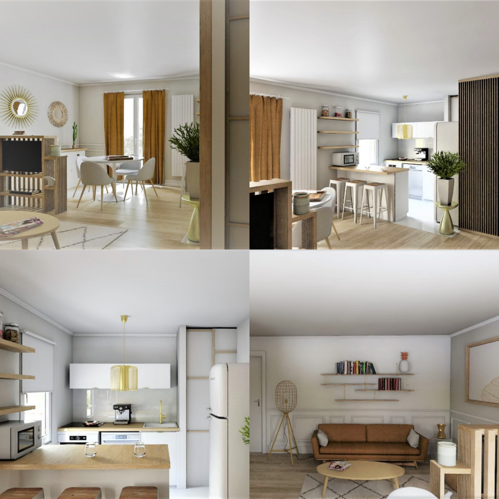 Rénovation T2 (projet déco et suivi travaux)