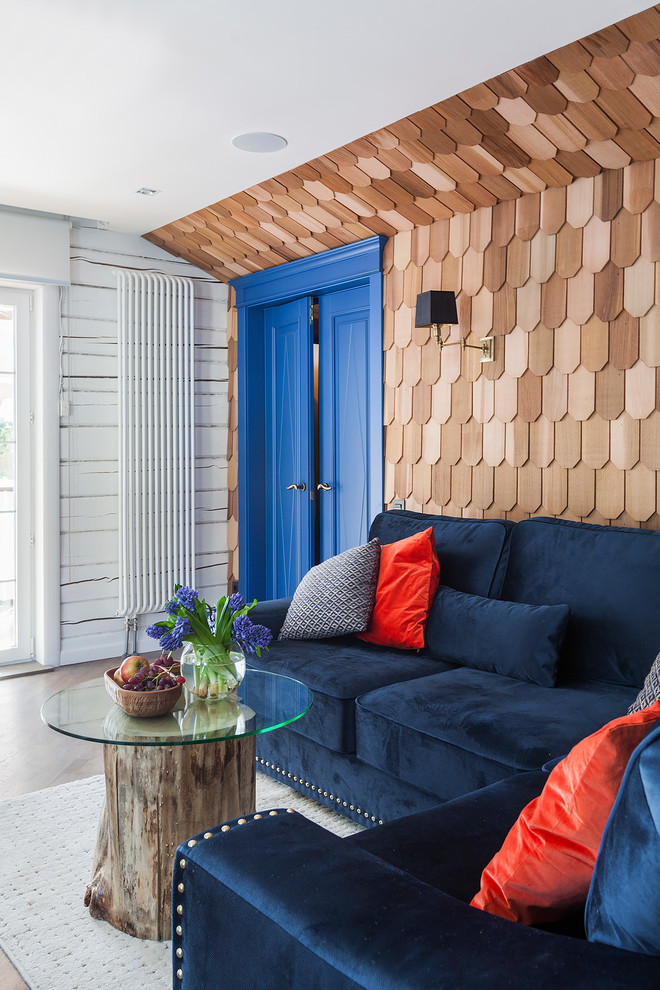 Гостиная под готовой крышей