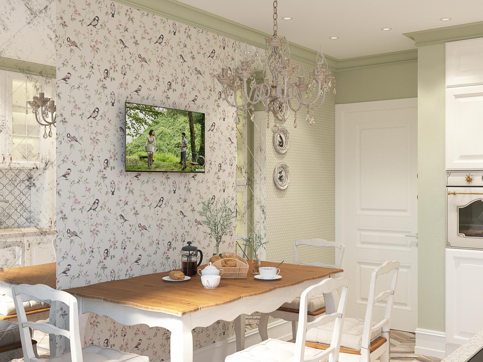 Дизайн кухни в стиле прованс