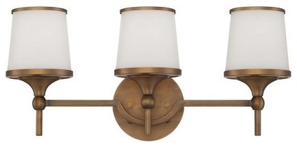 Savoy House 8-4385-3 3 Light Bathroom Wall Sconce from the Hagen Collection