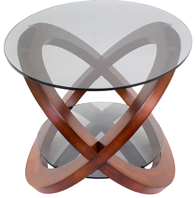 Linx Bent Wood Accent Coffee Table