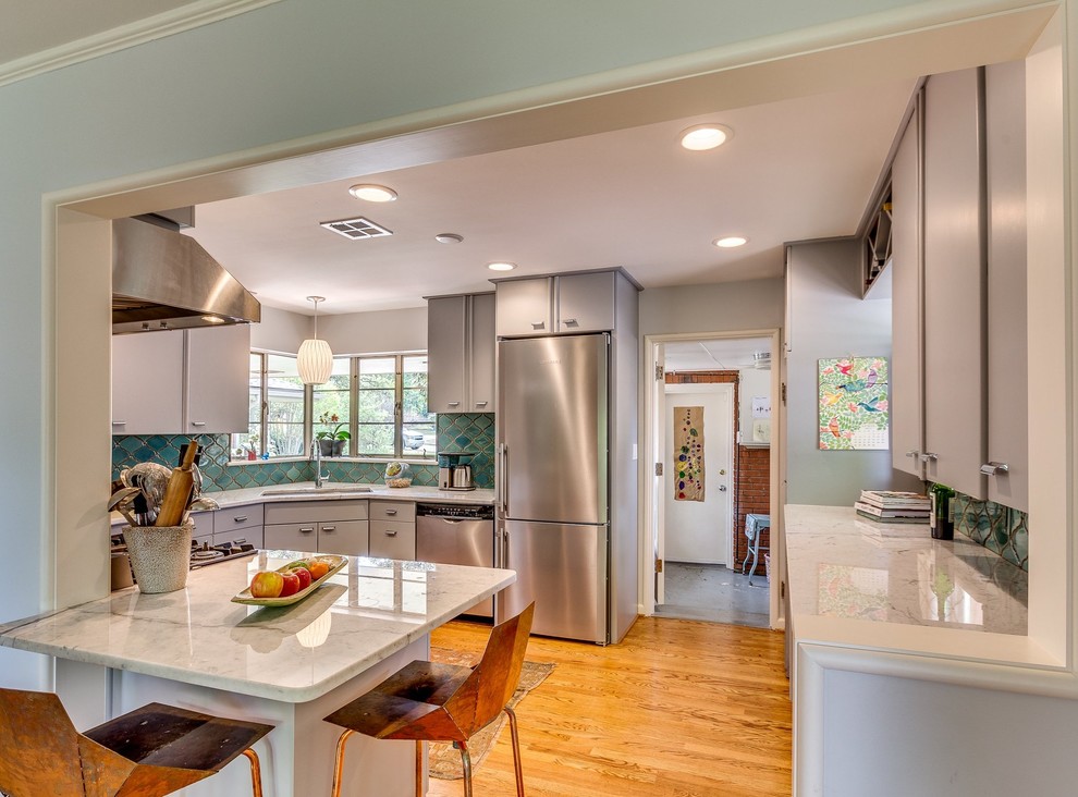 Putnam Heights Midcentury Oklahoma City by McMillan Remodels