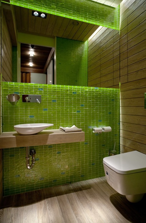 タイル壁が可愛い 5種類のタイル別 おしゃれなトイレ実例31選