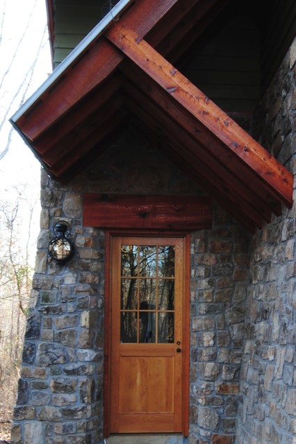 White Oak Barn rustic-entry