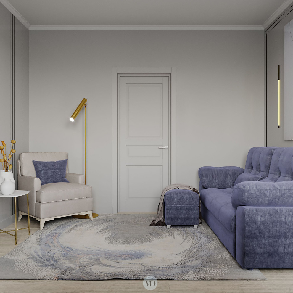 Дизайн-проект квартиры Яблочкино