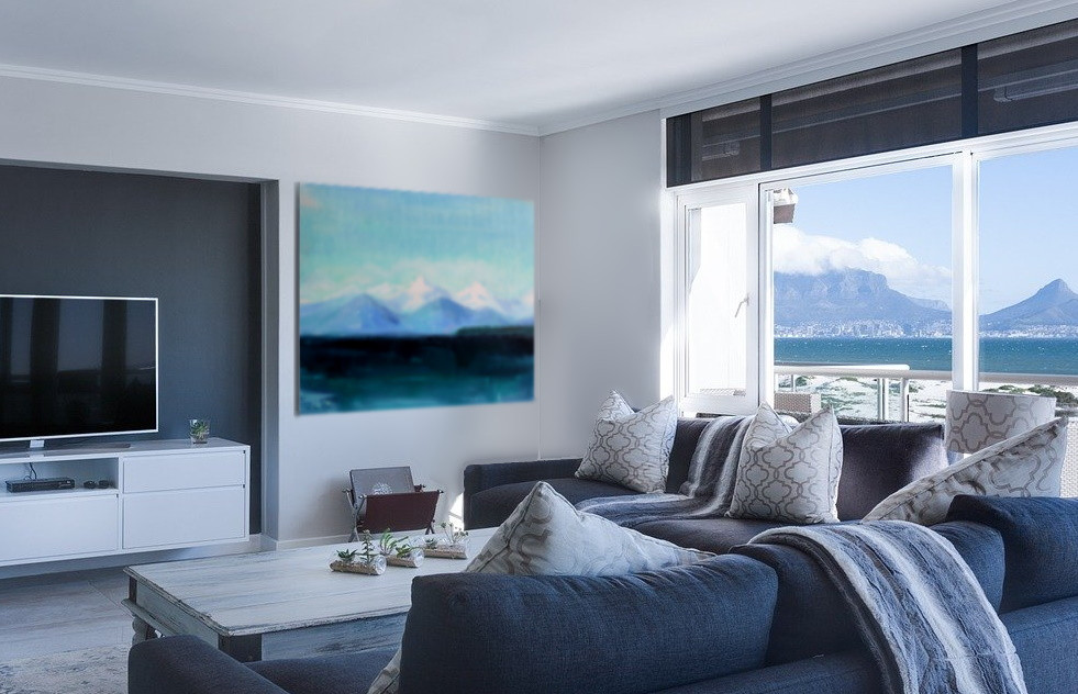 Картина в современном интерьере