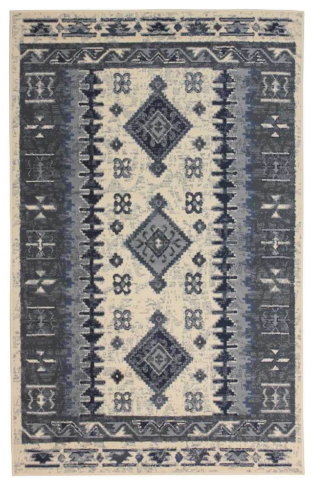 Peyton Home Gray Area Rug, 8'x10'