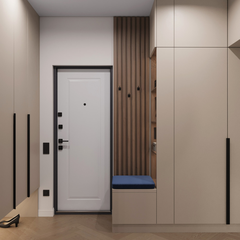 Дизайн квартиры во вторичном фонде, Кантемировская, Москва