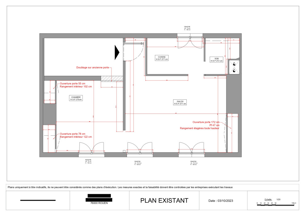 Projet Santé : Rénovation intégrale d'un appartement