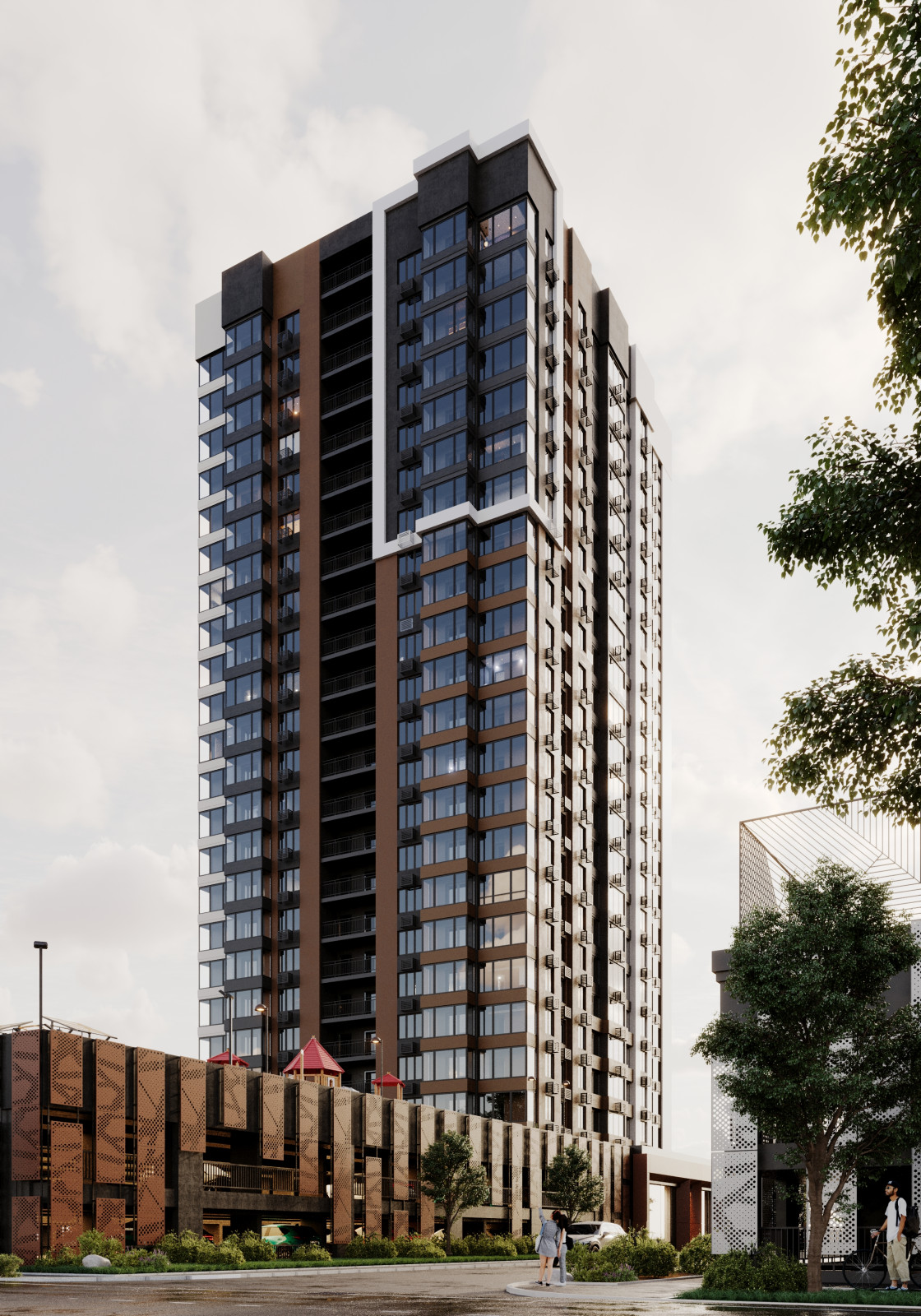 Проект жилого квартала "NEW CITY"