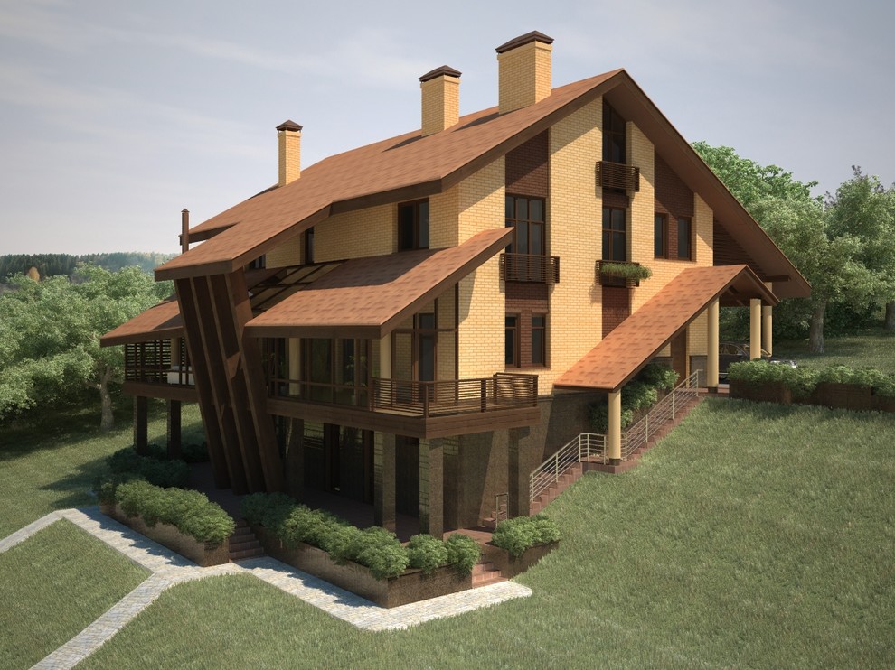 Частный загородный дом