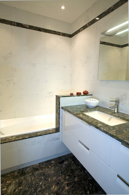 SDB, Particulier modern-badezimmer