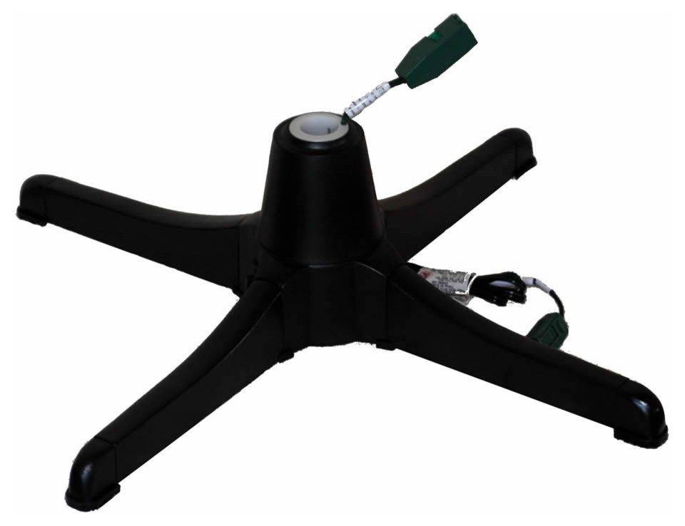 24" Electric Rotating Tree Stand 7.5' Contemporary Christmas Tree