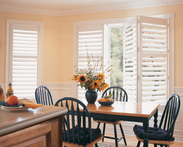 Patio Door Interior Shutters Farmhouse Indianapolis By Abda