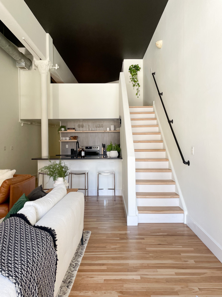 Piano Factory AirBnB | Denver, CO | Historic Modernization of Studio Condo