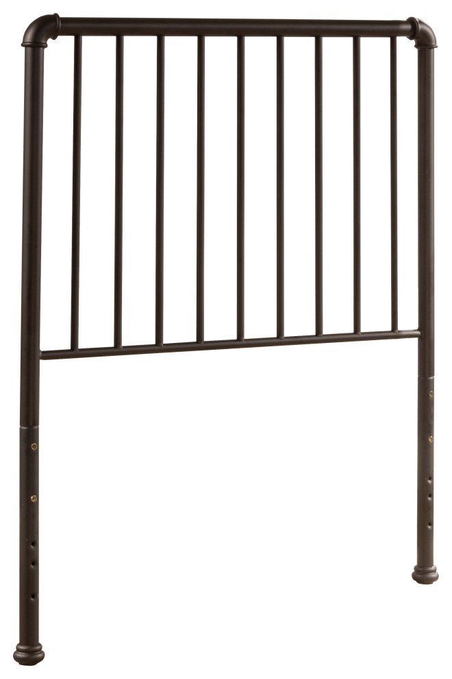 Hillsdale Brandi Twin Size Metal Headboard With Spindle Design, Twin Headboard Traditional