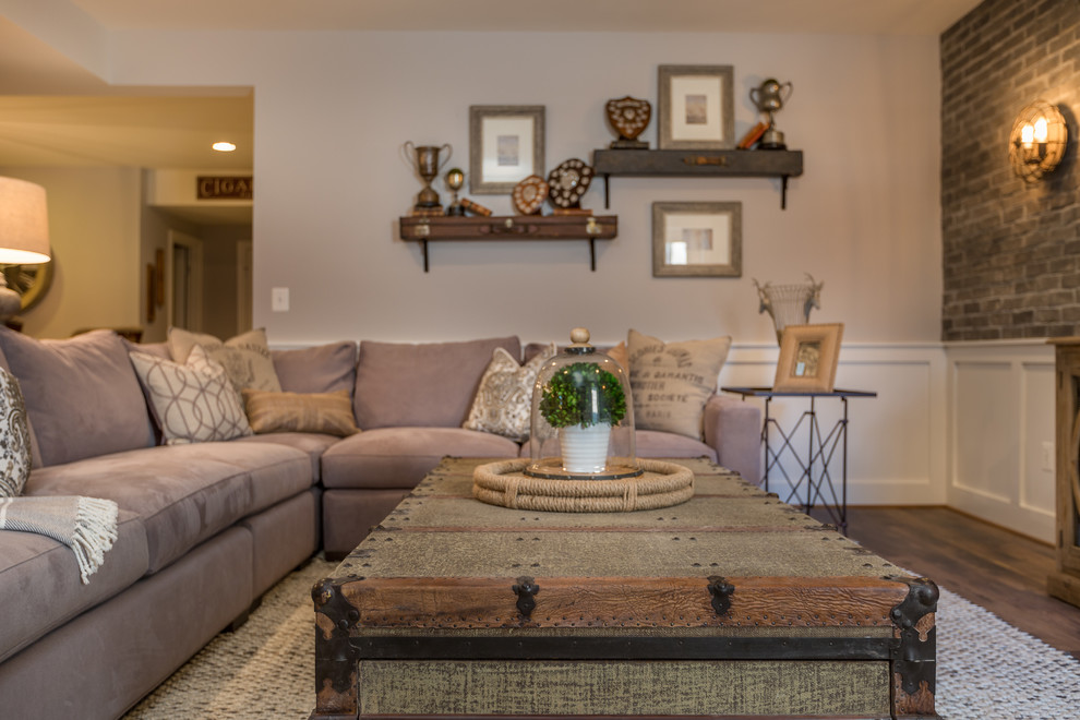 Inspiration for a rustic home design remodel in DC Metro