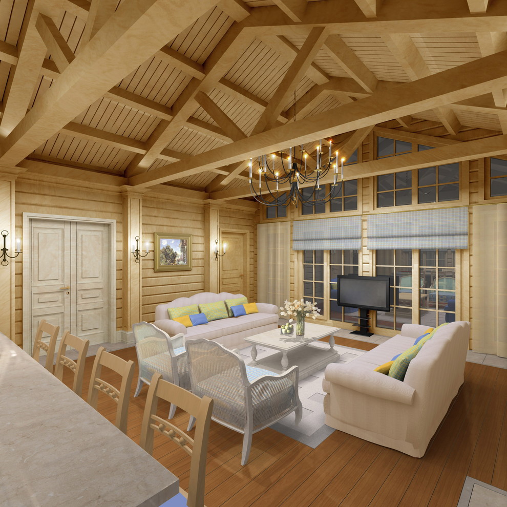 Домик на берегу озера