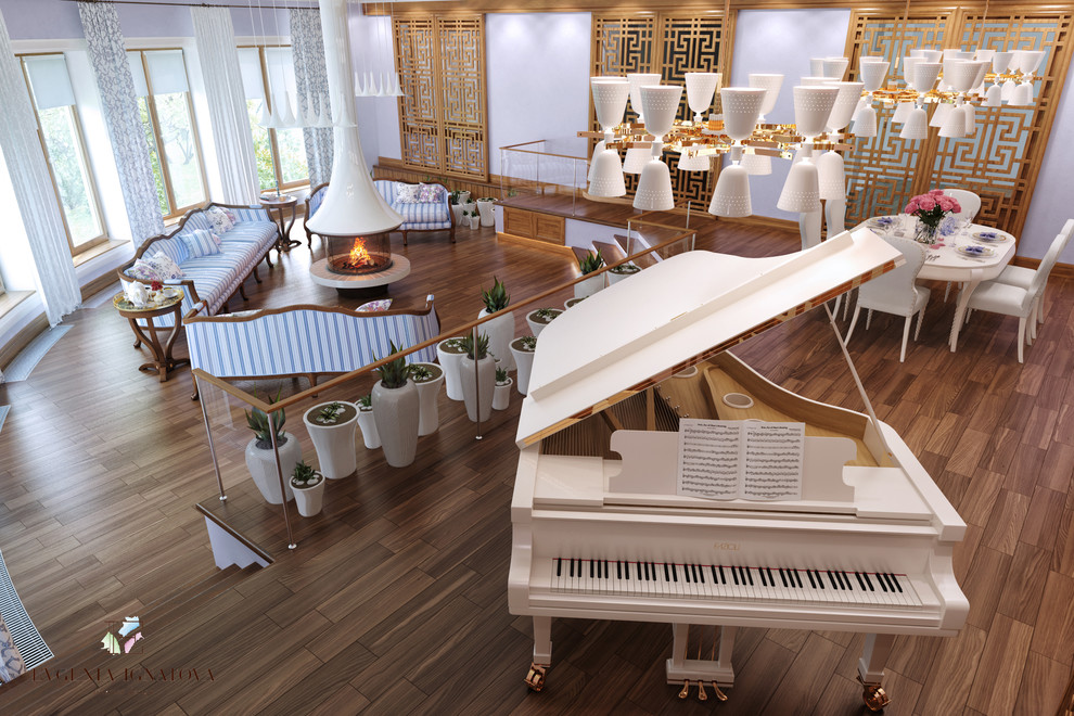 Дом для семьи стремя детьми (780 кв м)