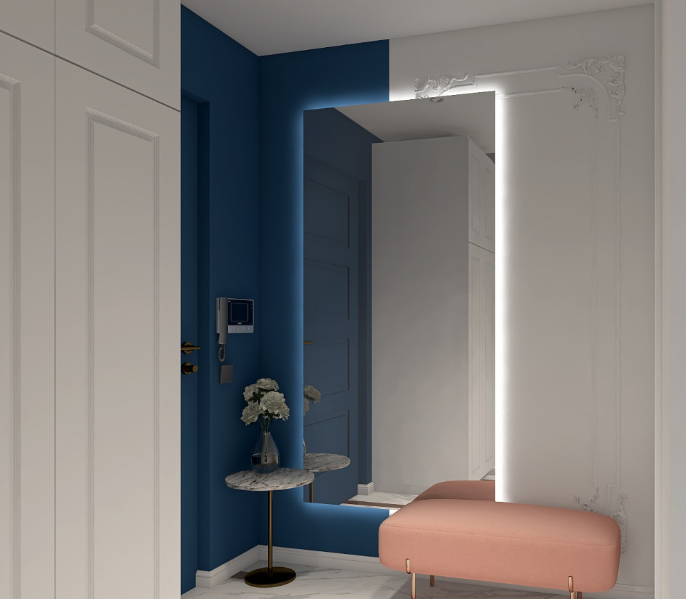 Дизайн интерьера в трехкомнатной квартире в Красногорске для семьи с двумя детьм