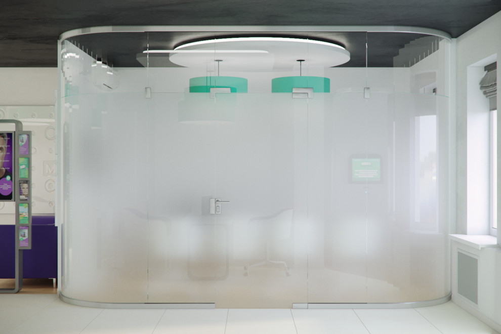 Дизайн-проект офиса B2B компании Мегафон, г.Пермь