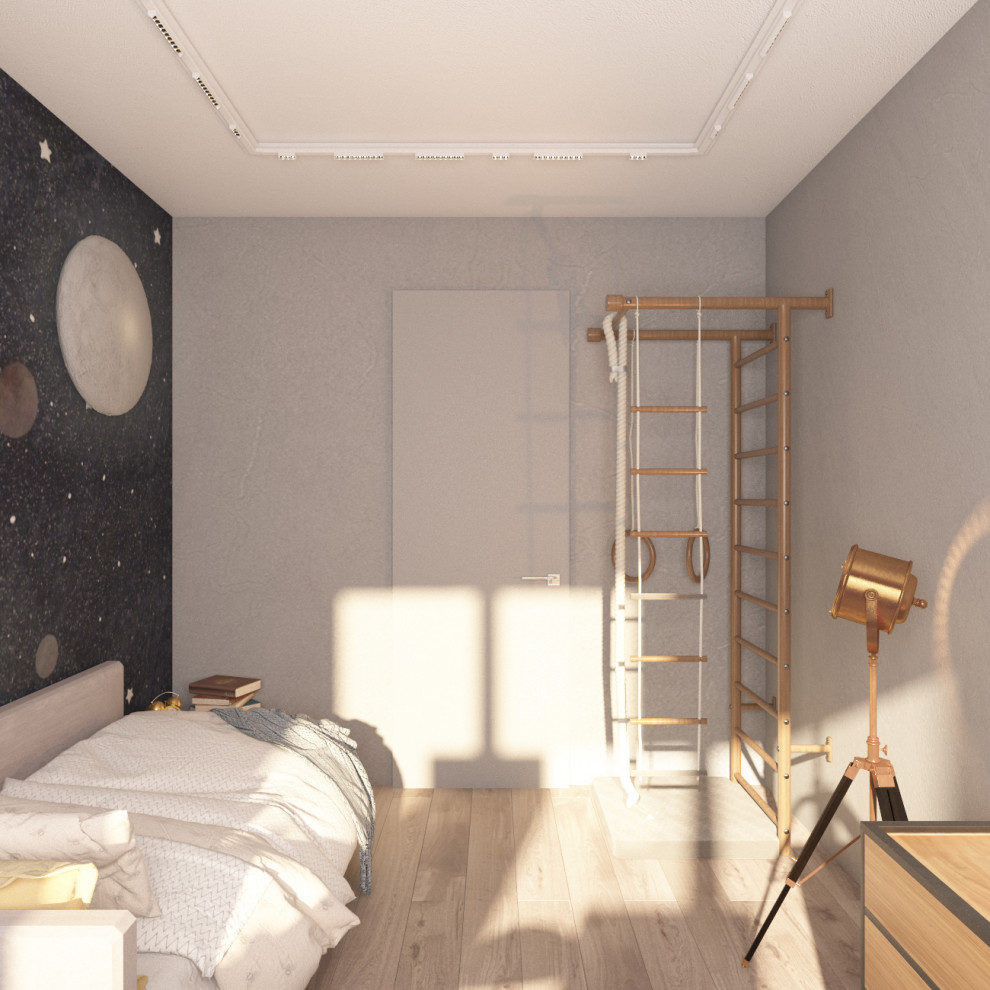 Современный лофт с нотками терракота