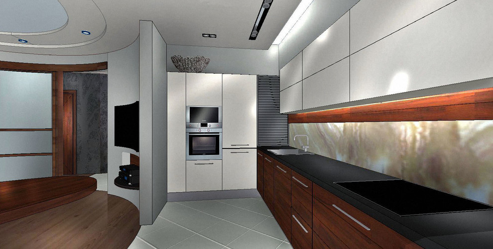 проект квартиры с элементами яхтенного стиля