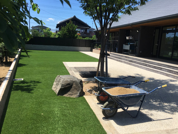 景観用人工芝 お庭編 Fukuoka By ガーデンズpapa Houzz