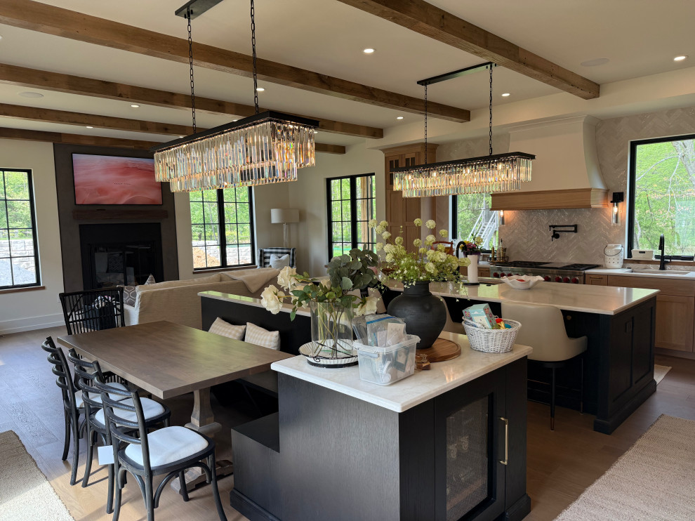 New Custom Home: Malvern, PA by Tatcor Architect, Engineer, Interior ...
