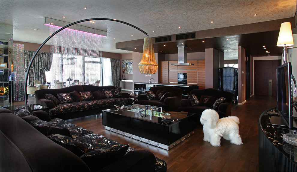 Интерьер шоу-рума в ЖК «Москва-Сити»